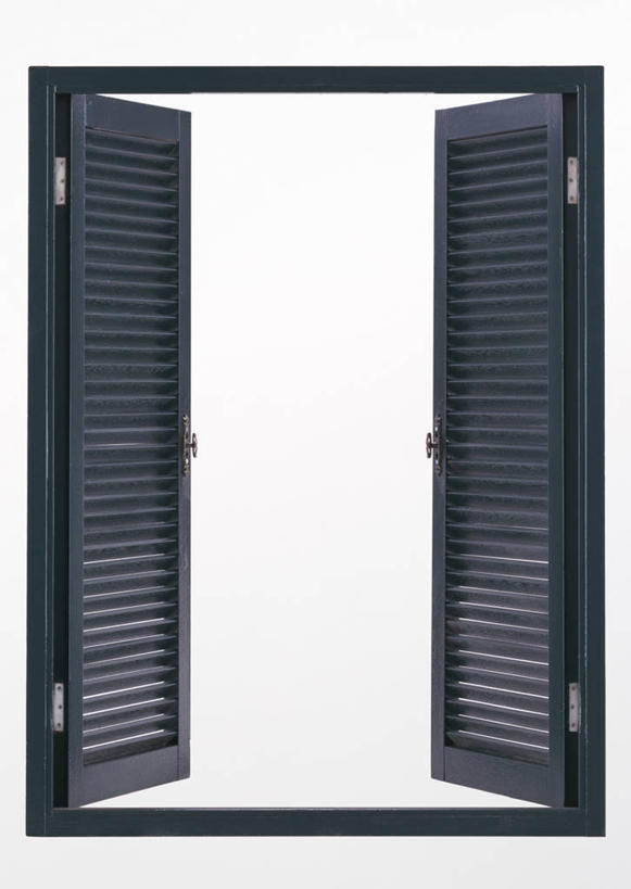 无人,竖图,室内,特写,白天,白色背景,正面,窗户,静物,金属制品,金属,木制,百叶窗,绿色,把手,木制品,打开,摄影,影棚,开启,一扇,拉手,彩图,影棚拍摄,拍摄