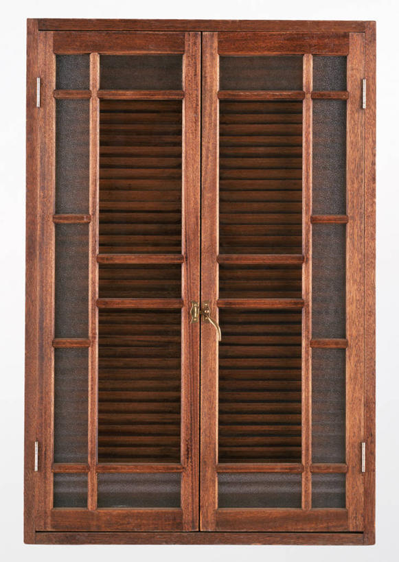 无人,竖图,室内,特写,白天,白色背景,正面,窗户,静物,金属制品,关闭,金属,木制,百叶窗,棕色,把手,木制品,摄影,影棚,封闭,一扇,拉手,彩图,影棚拍摄,拍摄