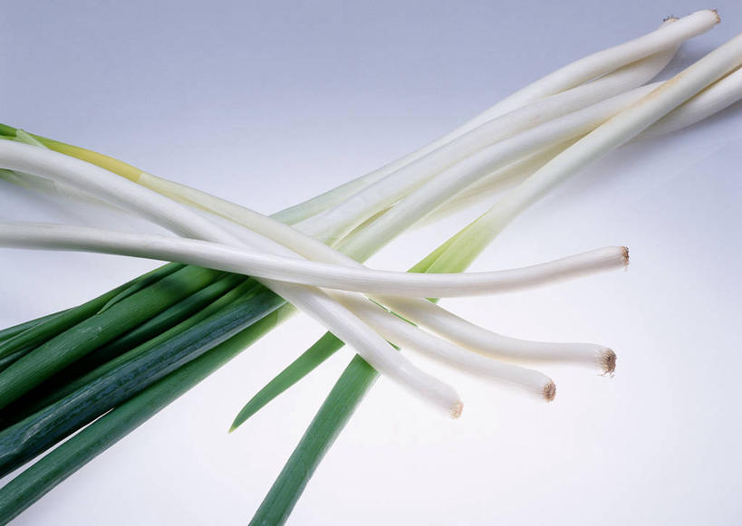 无人,横图,俯视,室内,特写,白天,白色背景,餐桌,桌子,蔬菜,许多,阴影,新鲜,反射,影子,葱,青葱,食品,很多,食物,绿色,白色,摄影,有机食品,绿色食品,影棚,餐台,韭葱,彩图,高角度拍摄,影棚拍摄,拍摄