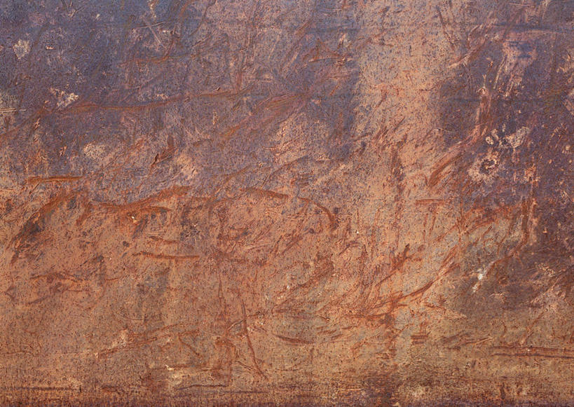 无人,横图,室外,特写,白天,正面,建材,建筑,静物,生锈,钢材,纹路,金属,材料,纹理,墙,棕色,墙壁,墙面,建造,钢板,腐蚀,侵蚀,肌理,腐化,锈迹斑斑,彩图