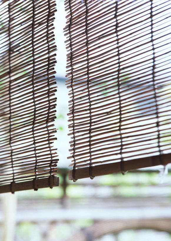 无人,竖图,室内,特写,白天,正面,树林,植物,吊挂,悬挂,朦胧,模糊,装饰,竹帘,挂,树,树木,绿色,自然,帘子,生长,成长,华丽,修饰,点缀,衬托,美观,雅致,雅观,彩图