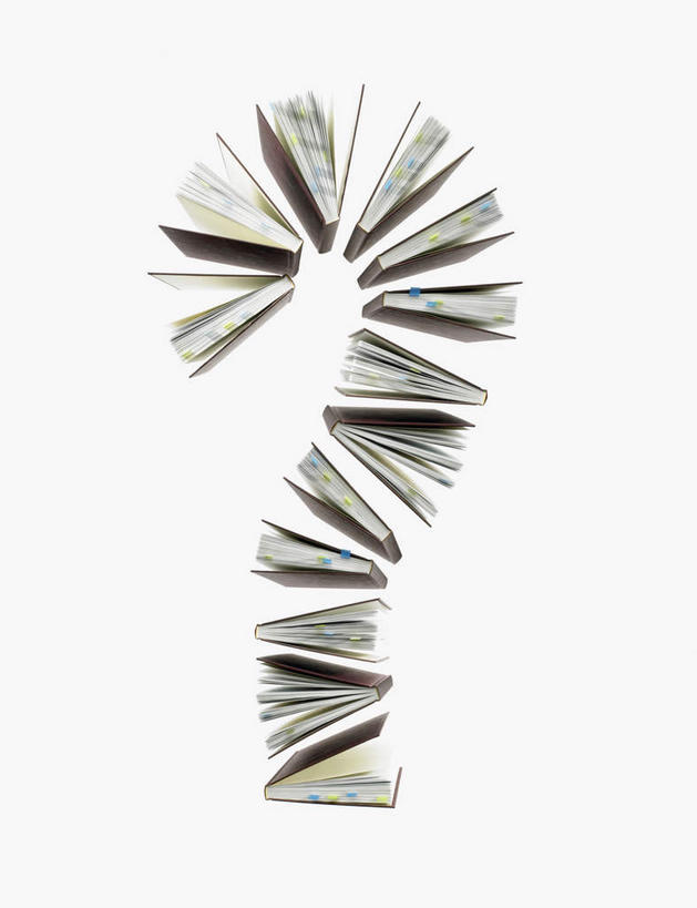 无人,竖图,室内,特写,白天,白色背景,正面,静物,书籍,许多,形状,很多,打开,摄影,影棚,问号,开启,形态,外形,书,图书,彩图,影棚拍摄,拍摄