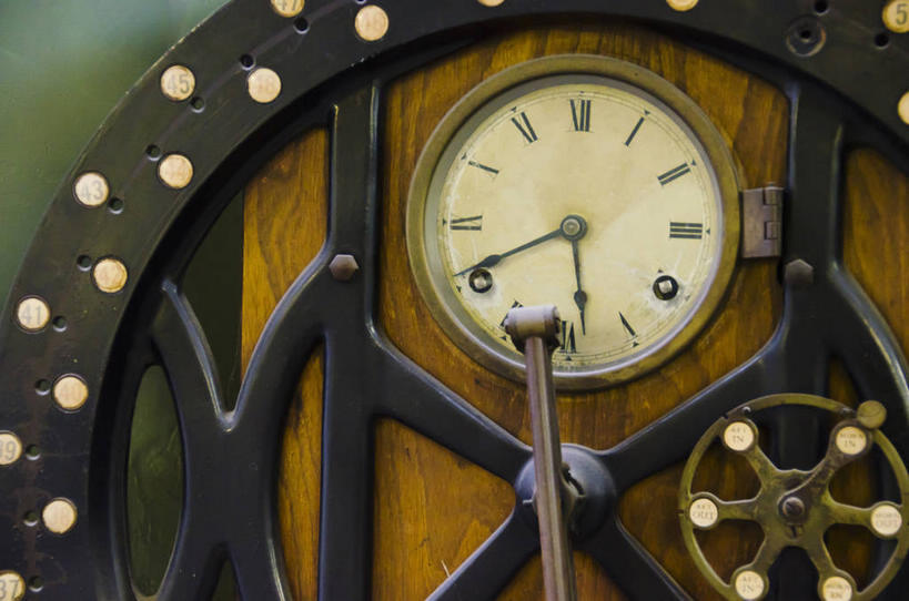 无人,横图,室外,特写,白天,正面,静物,古老,时间,时钟,计时,一个,钟表,表,单个,古董,古玩,摆钟,陈腐,钟,彩图