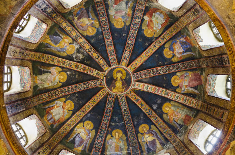 西方人,无人,博物馆,横图,室内,白天,仰视,旅游,度假,绘画,名胜古迹,标志建筑,地标,建筑,欧洲,土耳其,欧洲人,亚洲,圣母,圣母玛利亚,节日,研究,遗迹,艺术,装饰,墙,首都,许多人,教育,古迹,文化,文物,娱乐,建设,古建筑,壁画,墙壁,墙面,祈祷,一群人,享受,休闲,健康,旅游胜地,放松,许愿,宗教,信仰,纪念,展览,华丽,修饰,祈求,点缀,基督,基督教,天主教,欣赏,西亚,耶稣,陈列,古文明,伊斯坦布尔,玛利亚,救世主,衬托,美观,雅致,雅观,基利斯督,弥赛亚,默西亚,典藏,卡里耶博物馆,圣女,平安,男人,男性,女人,女性,中年男性,中年女性,白种人,画画,半身,彩图,低角度拍摄,土耳其共和国