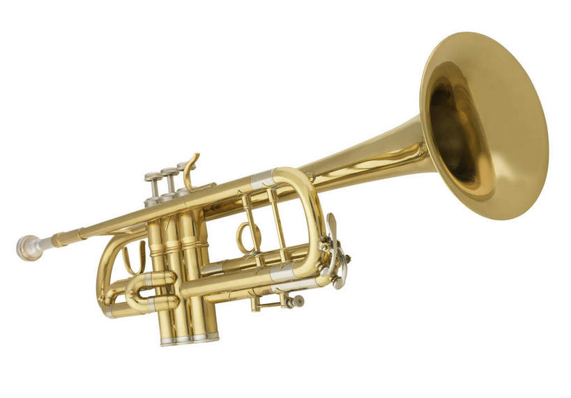 无人,横图,室内,特写,白天,白色背景,正面,静物,乐器,铜管乐器,小号,一个,金色,摄影,影棚,单个,富贵,铜管,忠诚,富丽,名誉,荣华,彩图,影棚拍摄,拍摄