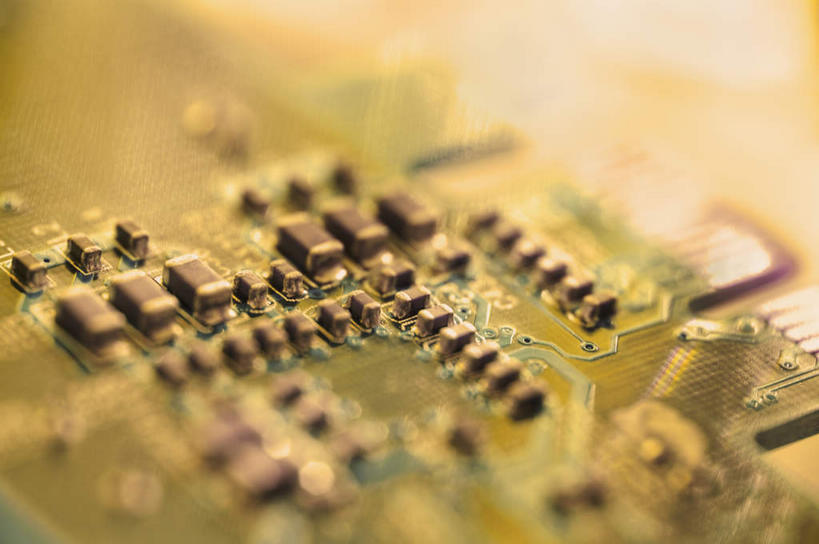 无人,横图,俯视,室内,特写,白天,静物,阴影,朦胧,模糊,反射,主板,电路板,影子,一个,黄色,摄影,影棚,单个,线路板,印刷电路板,母板,PCB板铝基板,PCB电路板,超薄电路板,超薄线路板,高频板,彩图,高角度拍摄,影棚拍摄,拍摄