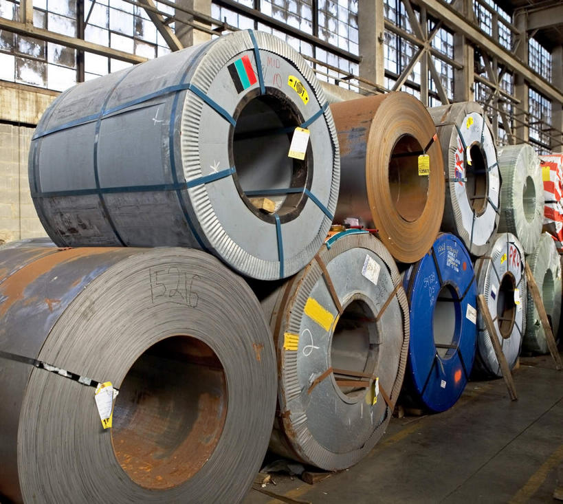 无人,工厂,横图,室内,白天,正面,车间,窗户,一排,曲折,弯曲,整齐,钢铁,玻璃窗,排列,蜿蜒,堆,队列,彩图,制造厂