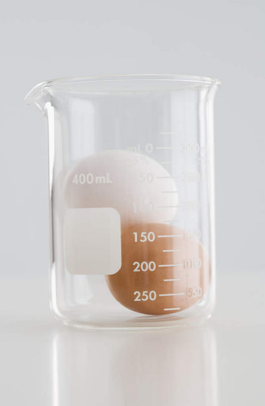 无人,竖图,室内,特写,白天,白色背景,正面,实验,仪器,餐桌,桌子,杯子,研究,透明,分析,化学,测试,烧杯,蛋,鸡蛋,玻璃制品,两个,白色,玻璃瓶,瓶子,橙色,器皿,摄影,影棚,餐台,计量,玻璃仪器,试验耗材,实验用品,卵,玻璃杯,彩图,影棚拍摄,拍摄