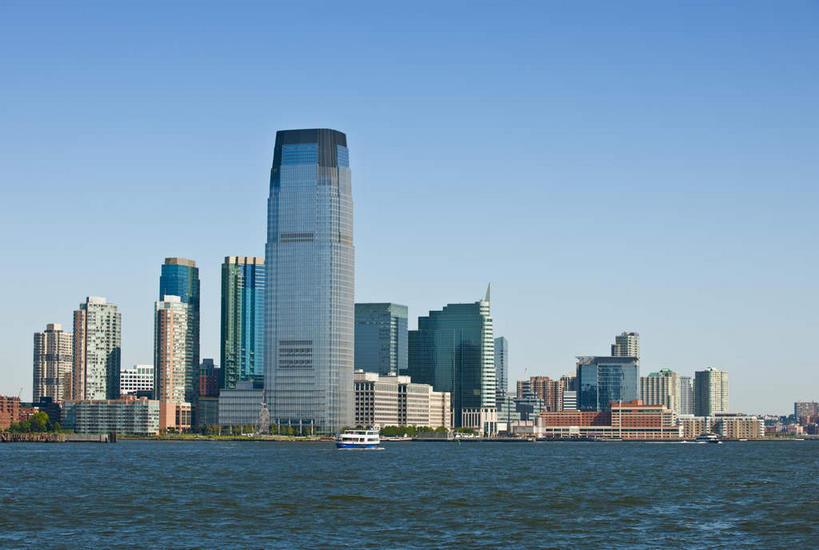 无人,高楼大厦,横图,全景,室外,白天,正面,度假,办公楼,河流,美景,水,天际线,城市风光,城市,大厦,建筑,摩天大楼,写字楼,美国,阴影,光线,影子,河水,景观,水流,娱乐,蓝色,蓝天,天空,阳光,楼宇,天,享受,休闲,商务楼,景色,放松,晴朗,北美,北美洲,美洲,万里无云,新泽西,北亚美利加洲,亚美利加洲,新泽西州,新州,花园之州,花园州,哈德逊县,泽西城,晴空,晴空万里,彩图,大楼,高层建筑,高楼,摩天楼