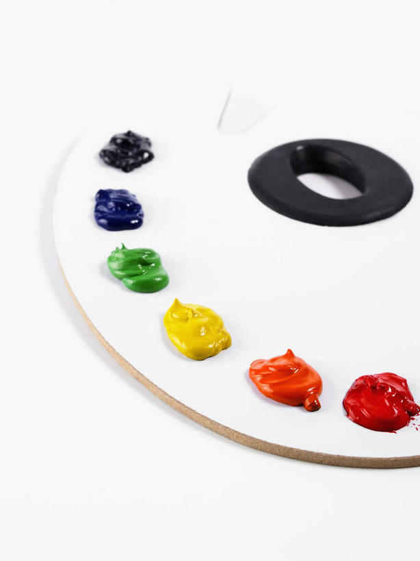 无人,竖图,俯视,彩色,室内,特写,白天,白色背景,绘画,静物,阴影,艺术,反射,影子,塑料,一个,塑料制品,摄影,影棚,单个,五颜六色,调色盘,颜料,美术,色彩斑斓,调色板,五彩缤纷,五彩斑斓,五光十色,画具,彩图,高角度拍摄,影棚拍摄,拍摄,丙烯颜料