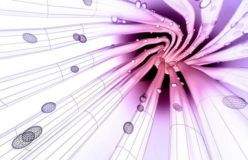 神经,无人,横图,插画,室内,特写,白天,正面,数码,科技,静物,阴影,网络,医学,细胞,高光,几何,计算机图形,合成,图画,画,红色,人体,电脑合成图,数码合成图,生物学,漫画,神经元,生理学,写实,具体,具象,轴突,彩图,神经系统,神经组织