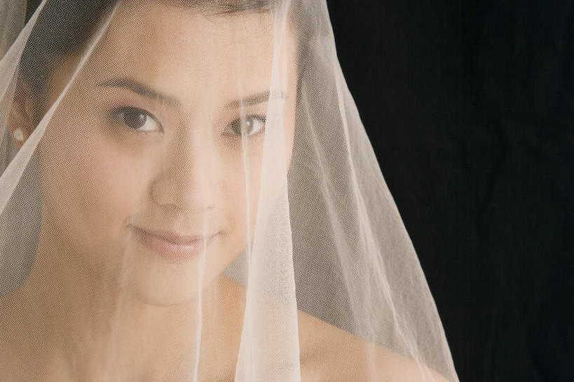 东方人,一个人,站,笑,微笑,横图,室内,白天,正面,亚洲,仅一个年轻女性,仅一个女性,仅一个人,黑色背景,头纱,注视,黄种人,观察,看,站着,摄影,影棚,观看,察看,关注,年轻女性,女人,女性,亚洲人,站立,半身,彩图,影棚拍摄,拍摄