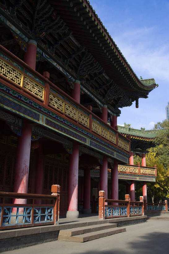 无人,公园,家,栏杆,露台,竖图,室外,白天,仰视,度假,美景,植物,楼梯,阳台,城市风光,城市,道路,路,中国,亚洲,一排,许多,阴影,整齐,光线,瓦片,影子,柱子,房屋,阶梯,墙,屋檐,屋子,景观,云,云朵,围栏,小路,褐色,交通,很多,云彩,娱乐,护栏,楼房,檐,墙壁,墙面,台阶,住宅,树,树木,排列,蓝色,绿色,白云,蓝天,天空,阳光,自然,天,享受,休闲,景色,放松,生长,晴朗,成长,队列,东亚,乌鲁木齐,新疆,首府,中华人民共和国,乌鲁木齐市,新疆维吾尔自治区,西北地区,晴空,彩图,低角度拍摄,房子,露天阳台,天山区,新,同乐公园,乌鲁木齐人民公园,西公园