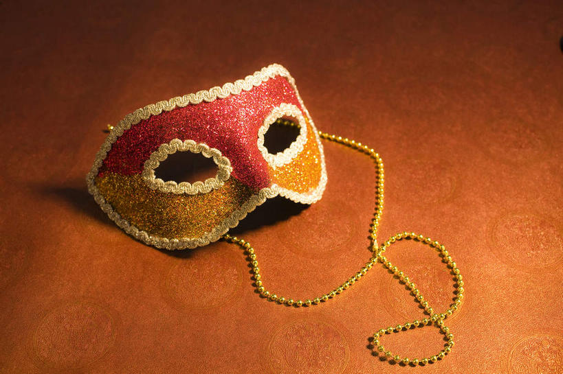 无人,横图,俯视,室内,特写,白天,静物,纹路,面具,纹理,一个,单个,肌理,彩图,高角度拍摄