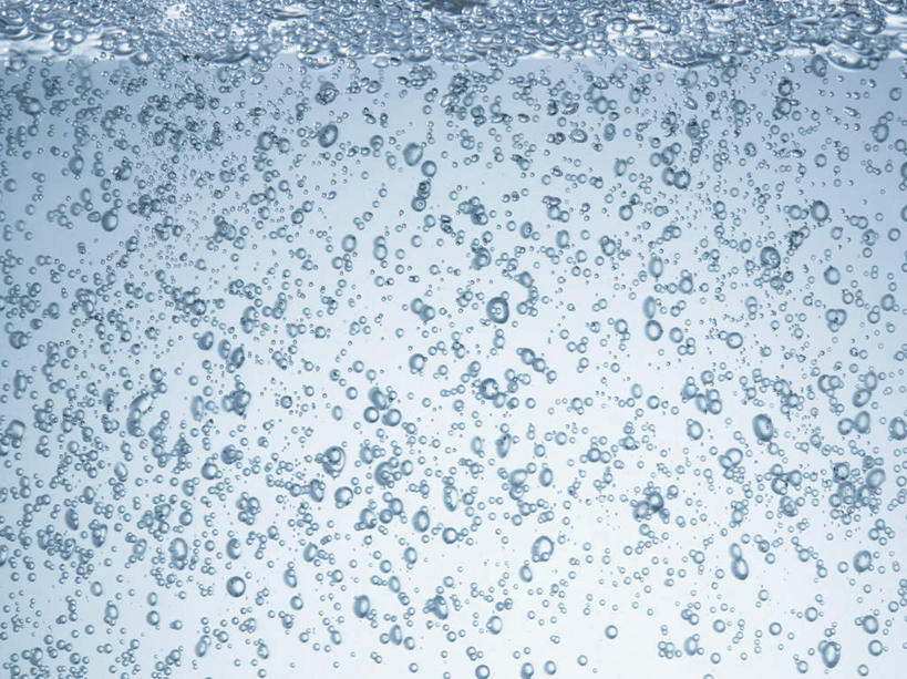无人,横图,室内,特写,白天,正面,水,透明,液体,气泡,水滴,蓝色,泡泡,理智,沉静,冷色,高深,冷淡,彩图
