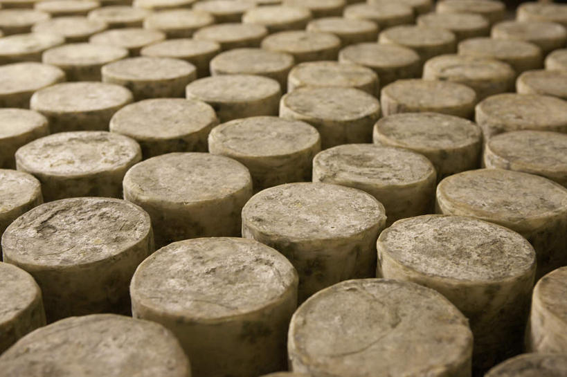 奶酪,无人,横图,室内,白天,正面,一排,许多,形状,整齐,并列,并排,圆形,包装,包装纸,纸,干酪,起司,棕色,纸张,芝士,很多,营养,仓库,排列,乳酪,包装材料,乳制品,牛皮纸,队列,平行,发酵,形态,外形,彩图,堆栈