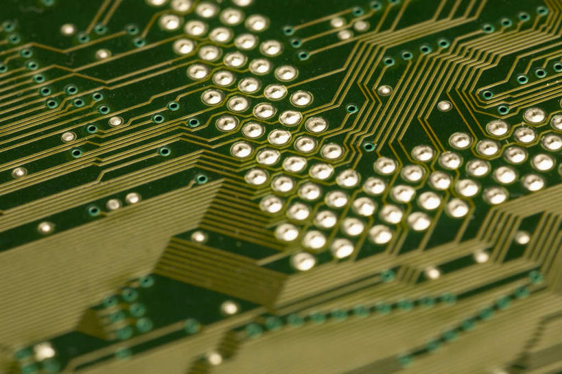 无人,横图,室内,特写,白天,正面,静物,朦胧,模糊,电路板,绿色,线路板,印刷电路板,PCB板铝基板,PCB电路板,超薄电路板,超薄线路板,高频板,彩图