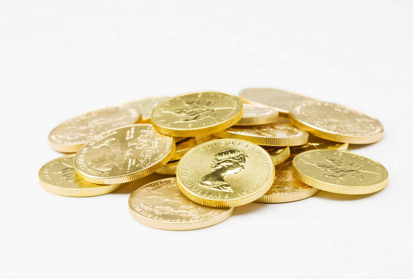 无人,横图,俯视,室内,特写,白天,白色背景,钱,静物,一堆,许多,堆叠,堆积,钱币,金融,摄影,影棚,经济,堆,加拿大元,流通,贸易,加拿大货币,货币,现金,硬币,彩图,高角度拍摄,影棚拍摄,拍摄