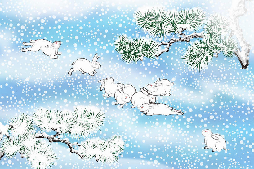 无人,横图,室内,白天,正面,数码,科技,美景,雪,植物,大雪,松树,哺乳动物,许多,阴影,网络,兔子,积雪,景观,雪景,冬季,冬天,很多,高光,几何,计算机图形,合成,树,树木,绿色,自然,动物,游玩,景色,寒冷,生长,成长,兔,电脑合成图,数码合成图,自然风光,坚定,写实,具体,具象,长寿,严寒,贞洁,顽耍,玩耍,彩图,全身