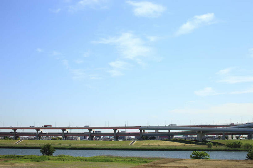 无人,横图,室外,白天,正面,度假,美景,城市风光,城市,道路,立交桥,路,公路,东京,日本,亚洲,景观,云,云朵,高架,交通,云彩,娱乐,蓝色,白云,蓝天,天空,天,享受,休闲,景色,放松,晴朗,高架桥,东亚,高架道路,跨线桥,本州,关东地方,本州岛,日本国,东京都,晴空,立体交叉桥,彩图