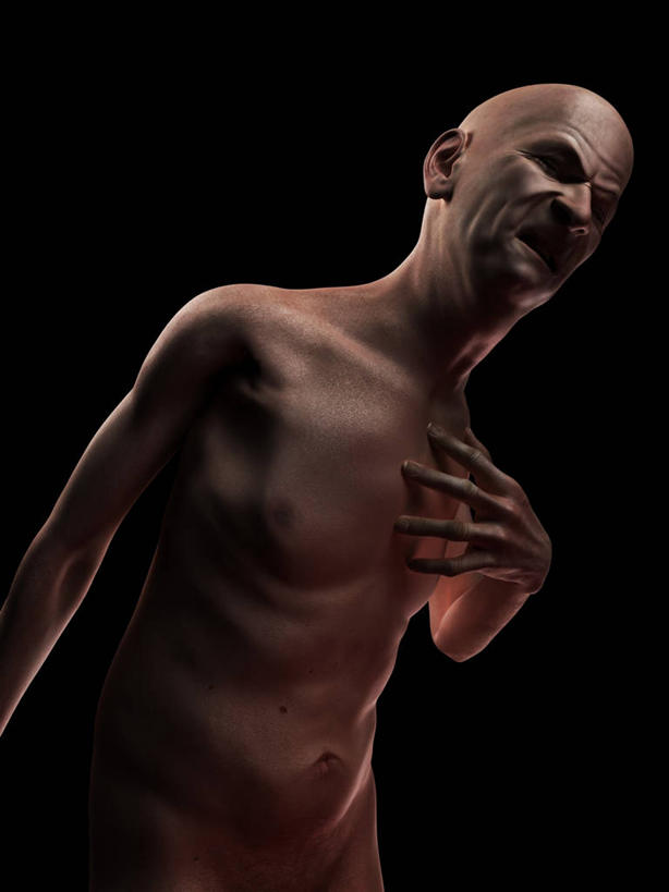 西方人,一个人,无人,站,闭眼,竖图,插画,室内,白天,正面,数码,科技,欧洲,欧洲人,仅一个男性,仅一个人,仅一个中年男性,阴影,网络,高光,几何,计算机图形,合成,图画,裸露,画,站着,疼痛,赤裸,电脑合成图,数码合成图,疾病,合成图,痛苦,裸,漫画,写实,具体,具象,疾苦,苦楚,心血管病,心血管疾病,心脏病,循环系统疾病,男人,男性,中年男性,白种人,闭眼睛,闭着眼,闭着眼睛,站立,半身,彩图