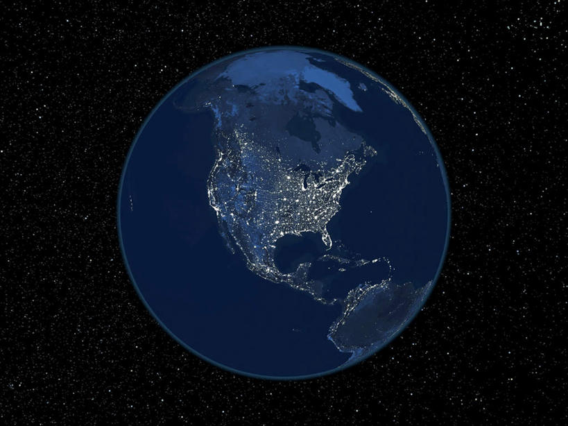 无人,横图,俯视,航拍,室外,夜晚,探险,神秘,宇宙,海洋,黑色背景,科学,空间,太空,圆形,圆,世界地图,地球,陆地,全球,蓝色,黑色,自然,黑暗,探索,摄影,地理,国家,发现,大陆,天体,世界,鸟瞰,天文学,外太空,大气磅礴,彩图,高角度拍摄,拍摄,大洋,大洲