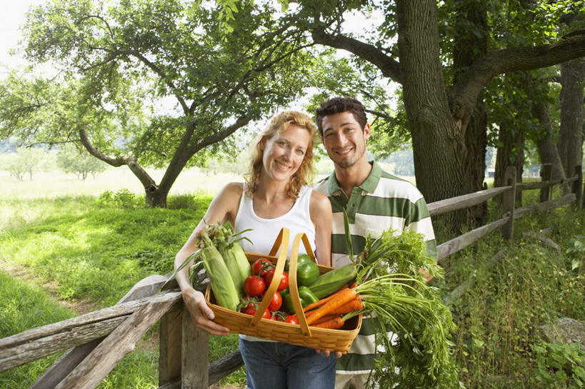 西方人,两个人,夫妻,站,抱,捧,笑,微笑,露齿笑,横图,室外,白天,正面,爱情,玉米,草地,草坪,石头,森林,树林,植物,萝卜,胡萝卜,蔬菜,西红柿,欧洲,欧洲人,一堆,许多,阴影,堆叠,堆积,服装,新鲜,光线,篮子,石子,影子,青椒,食品,菜篮,浪漫,注视,休闲装,草,树,树木,食物,衣服,绿色,阳光,自然,观察,看,站着,休闲,休闲服,恩爱,恋人,服饰,有机食品,绿色食品,生长,成长,抱着,观看,堆,察看,搂着,关注,大椒,菜椒,男人,男性,年轻男性,年轻女性,女人,女性,白种人,情侣,石块,樱桃番茄,甜椒,柿子椒,圣女果,红萝卜,甘荀,番茄,灯笼椒,端,端着,怀抱,搂,搂抱,捧着,手捧,相抱,拥抱,站立,半身,彩图,伴侣