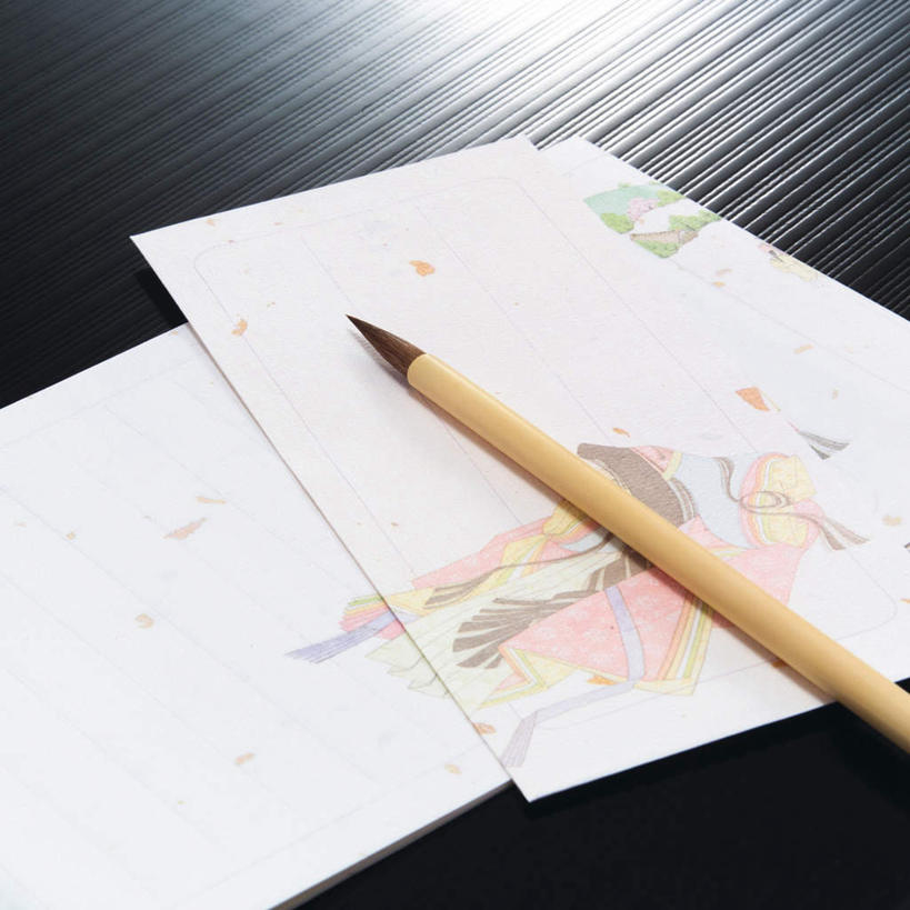 无人,方图,俯视,室内,特写,白天,静物,日本,亚洲,阴影,黑色背景,日本文化,反射,日文,标志,毛笔,文字,信封,影子,字符,字母,明信片,文化,标识,传统,摄影,影棚,东亚,日本国,装饰画,彩图,高角度拍摄,影棚拍摄,拍摄