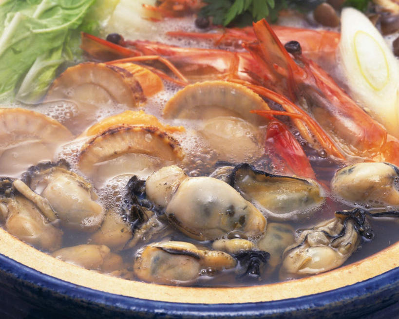 海鲜,无人,横图,俯视,室内,特写,白天,烹饪,蔬菜,餐具,新鲜,砂锅,日本料理,料理,食品,蛤蜊,水产,菜肴,美食,海洋生物,食物,日式料理,日式,蛤,摄影,佳肴,有机食品,绿色食品,影棚,对虾,水生动物,海产品,水生物,海底动物,蛤仔,日式火锅,进餐用具,烹调用具,彩图,高角度拍摄,影棚拍摄,拍摄