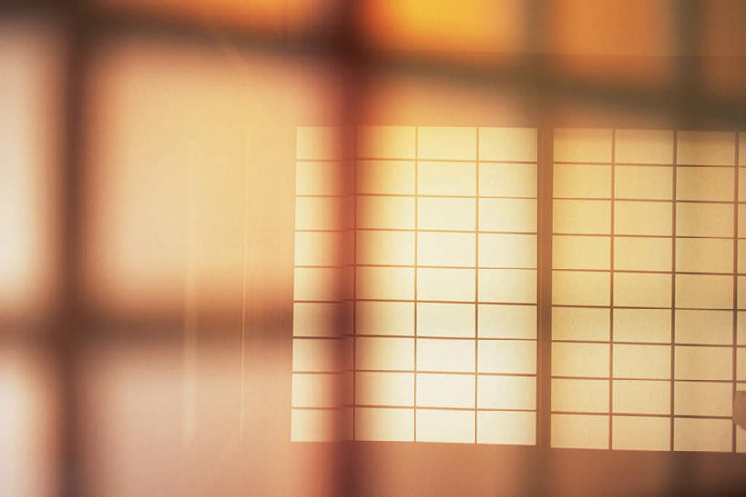 无人,横图,室内,特写,白天,正面,门,静物,日本,亚洲,拉门,阴影,朦胧,模糊,光线,影子,墙,移门,墙壁,墙面,阳光,门框,东亚,日本国,障子,纸窗,纸门,彩图