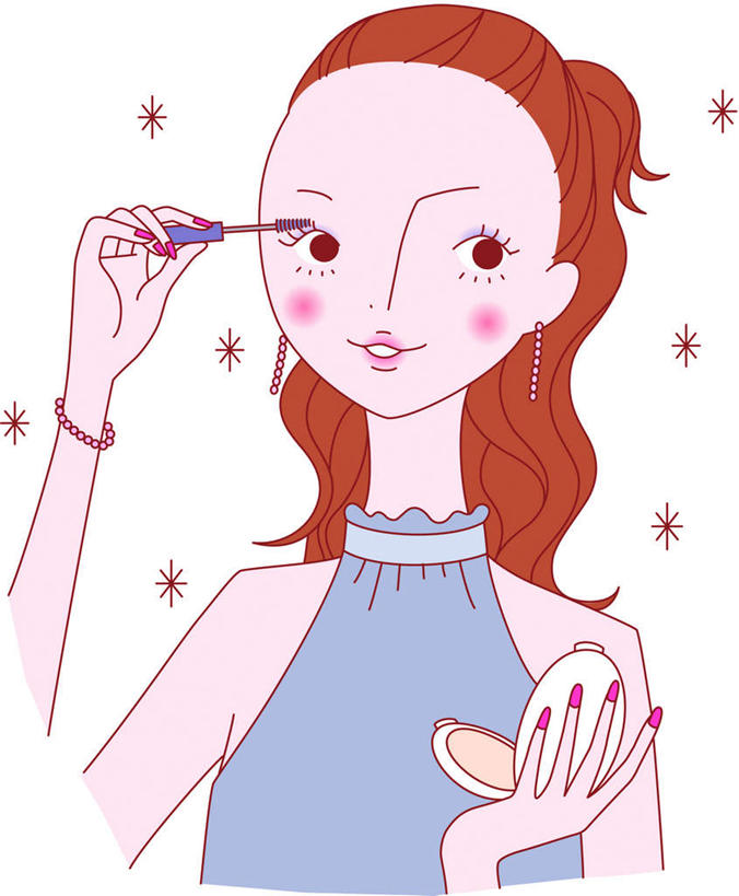 东方人,一个人,无人,站,举,竖图,插画,室内,白天,白色背景,正面,化妆,美容,数码,科技,亚洲,仅一个年轻女性,仅一个女性,仅一个人,护肤,握,阴影,服装,网络,高光,几何,计算机图形,拿,合成,化妆盒,图画,拿着,注视,休闲装,黄种人,画,衣服,看,托,站着,保养,享受,休闲,休闲服,睫毛膏,放松,握着,保健,服饰,观看,电脑合成图,数码合成图,关注,漫画,养颜,写实,具体,具象,年轻女性,女人,女性,亚洲人,举起,举手,举着,向上举,向上伸,向上托,站立,半身,彩图