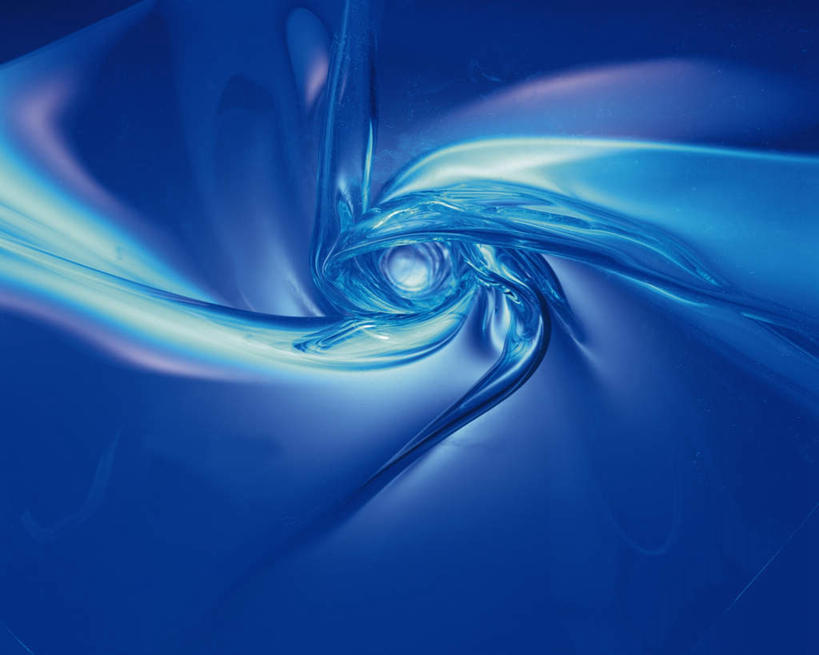 无人,横图,室内,特写,白天,正面,花纹,条纹,艺术,发光,空间,纹路,材料,液体,斑点,亚克力,旋转,画,蓝色,白色,闪耀,工业,耀眼,明亮,制造,创作,想象,丙烯酸,亚加力,有机玻璃,彩图