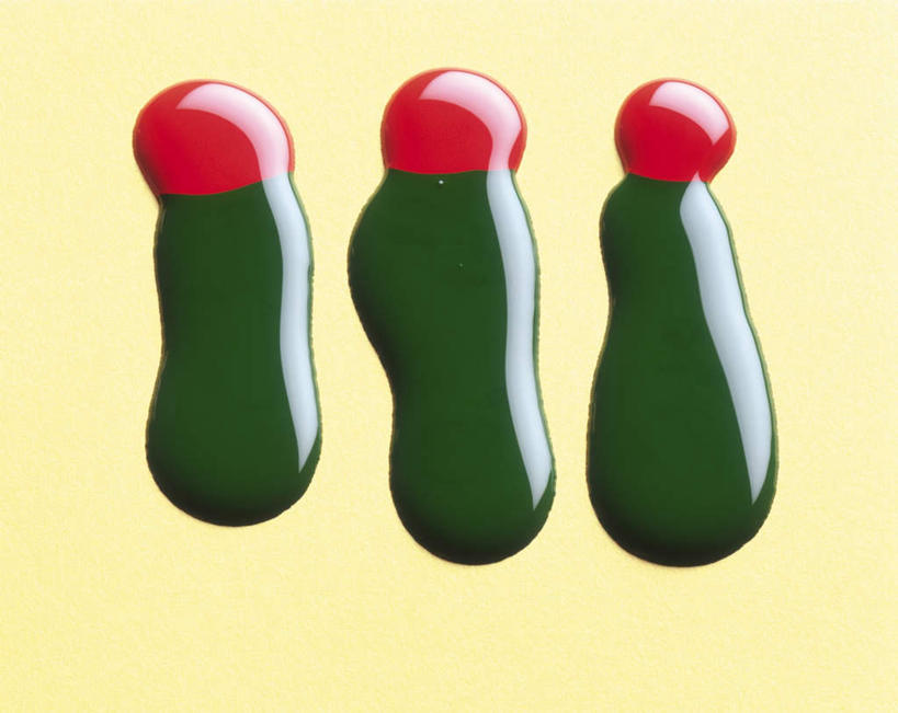 无人,横图,俯视,室内,特写,白天,锻炼,运动,一排,连接,阴影,花纹,黄色背景,条纹,艺术,整齐,光线,空间,纹路,液体,影子,斑点,保龄球瓶,速度,娱乐,运动器械,画,排列,三个,红色,绿色,阳光,健身器械,力量,平衡,摄影,影棚,技巧,颜料,协调,涂料,水彩,队列,创作,健身器材,灵敏,想象,柔韧,趣味,耐力,抗争,球瓶,体育,彩图,高角度拍摄,影棚拍摄,健身,拍摄,运动器材