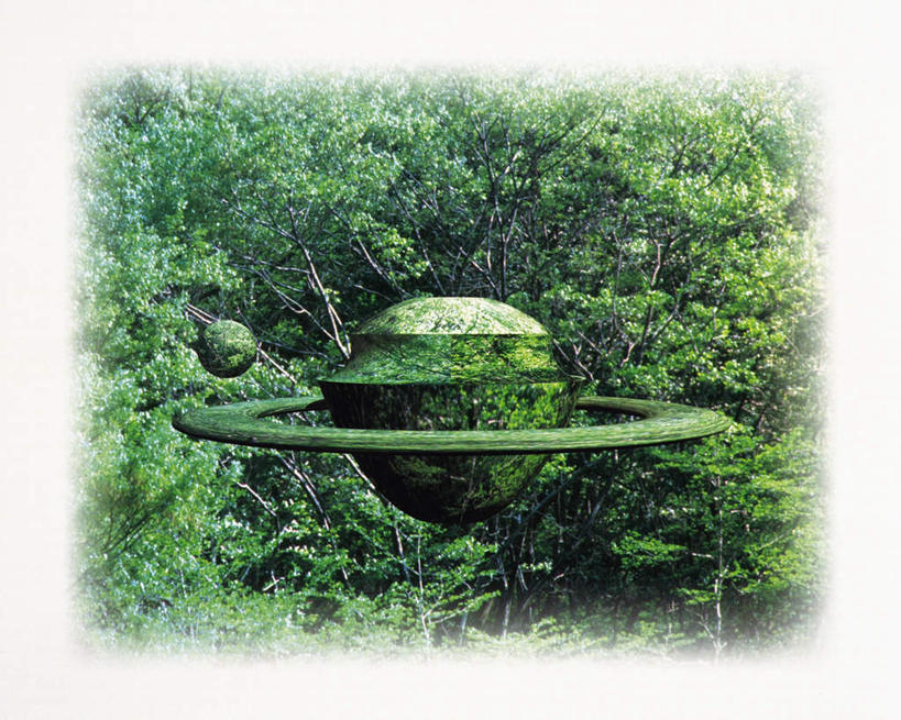 无人,横图,室内,白天,白色背景,正面,数码,科技,美景,树林,植物,壁纸,阴影,朦胧,模糊,漂浮,环绕,围绕,网络,环,景观,圈,高光,几何,计算机图形,球状,合成,树,树木,两个,绿色,自然,球体,悬浮,景色,生长,成长,电脑合成图,数码合成图,环状,自然风光,写实,具体,具象,墙纸,彩图