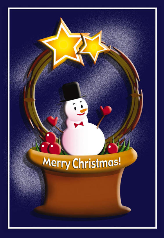 无人,竖图,插画,室内,白天,正面,数码,科技,圣诞节,阴影,蓝色背景,节日,庆祝,网络,英文,标志,文字,字符,字母,雪人,星星,高光,几何,计算机图形,合成,图画,文化,标识,画,庆典,星形,冬青,纪念,英文字母,电脑合成图,数码合成图,漫画,五角形,写实,具体,具象,枸骨冬青,构骨,猫儿刺,鸟不宿,五角星,彩图