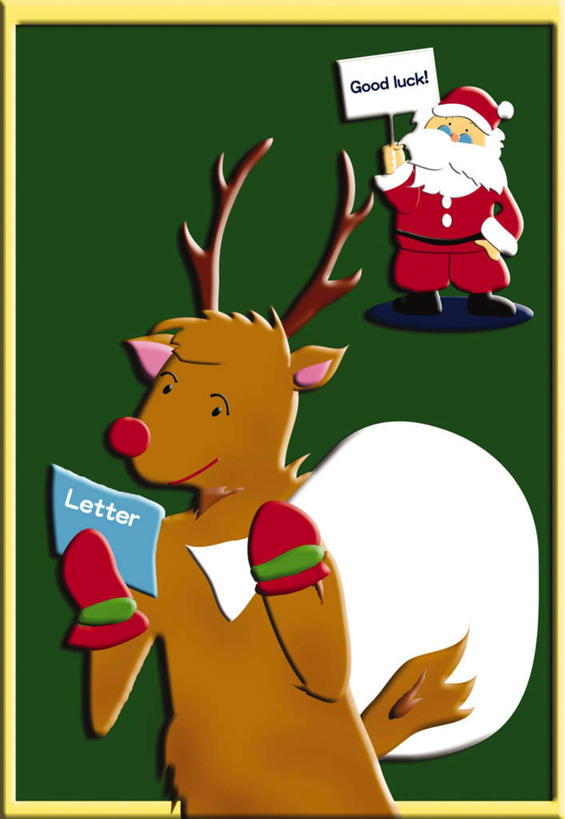 无人,站,举,竖图,插画,室内,白天,正面,数码,科技,礼盒,礼物,圣诞节,一张,圣诞老人,绿色背景,阴影,节日,庆祝,网络,英文,标志,文字,信封,纸盒,字符,字母,信,高光,几何,计算机图形,合成,图画,注视,文化,标识,盒子,画,包装盒,礼品盒,观察,看,托,站着,庆典,礼品,观看,纪念,英文字母,电脑合成图,数码合成图,察看,关注,漫画,写实,具体,具象,四不像,麋鹿,举起,举手,举着,向上举,向上伸,向上托,站立,彩图