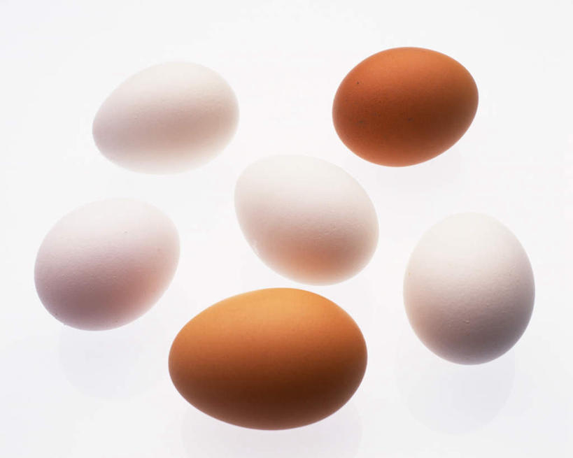 无人,横图,俯视,室内,特写,白天,白色背景,桌面,桌子,许多,阴影,反射,木制,椭圆,影子,蛋,鸡蛋,黄色,白色,木制品,摄影,影棚,卵,彩图,高角度拍摄,影棚拍摄,拍摄