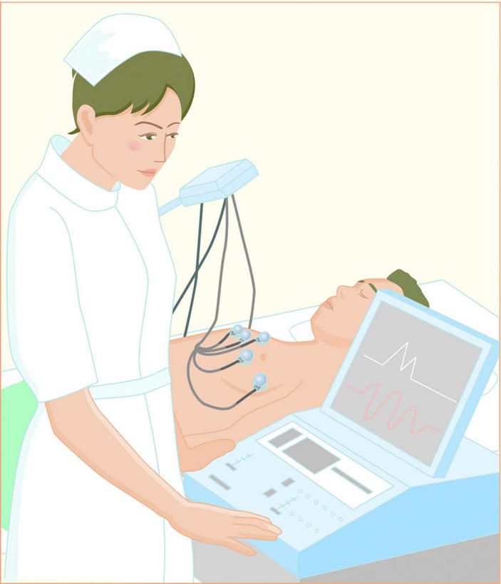 东方人,无人,两个人,病人,护士,站,躺,闭眼,竖图,俯视,插画,室内,白天,工作服,制服,数码,科技,亚洲,阴影,网络,测量,心电图,墙,高光,几何,计算机图形,合成,图画,注视,黄种人,墙壁,墙面,画,测量仪,看,站着,观看,电脑合成图,数码合成图,白衣天使,关注,漫画,写实,具体,具象,工作制服,卧着,男人,男性,年轻男性,年轻女性,女人,女性,亚洲人,患者,就医者,闭眼睛,闭着眼,闭着眼睛,躺着,卧,站立,半身,彩图,高角度拍摄,工作套服