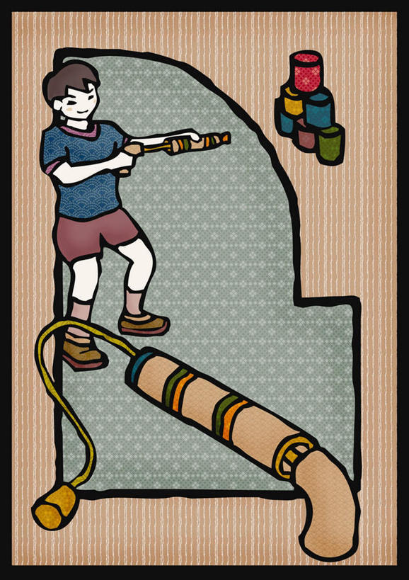 东方人,儿童,一个人,无人,站,举,竖图,插画,室内,白天,正面,游戏,纯洁,数码,科技,竹子,玩具,亚洲,仅一个男性,仅一个人,握,阴影,服装,网络,高光,几何,计算机图形,拿,玩,合成,图画,拿着,休闲装,黄种人,娱乐,画,两个,小孩,衣服,托,站着,仅一个小孩,休闲,休闲服,可爱,童年,童趣,益智,握着,服饰,活动,电脑合成图,数码合成图,玩具枪,发泄,消遣,智力,漫画,童真,烂漫,无邪,写实,具体,具象,宣泄,天真,男孩,男人,男性,亚洲人,孩子,举着,玩耍,嬉戏,向上举,向上伸,向上托,站立,彩图,全身,男生