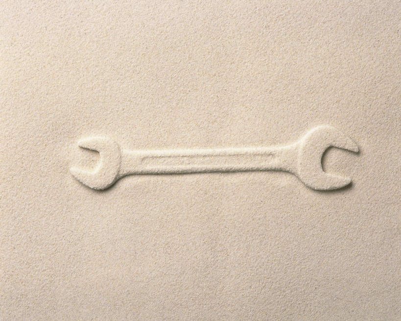 无人,横图,俯视,室内,特写,白天,静物,灰色背景,艺术,工具,手工艺品,文化,一个,工艺品,摄影,影棚,单个,扳手,粘土,高雅,手工艺,自信心,品位,扳头,彩图,高角度拍摄,影棚拍摄,拍摄