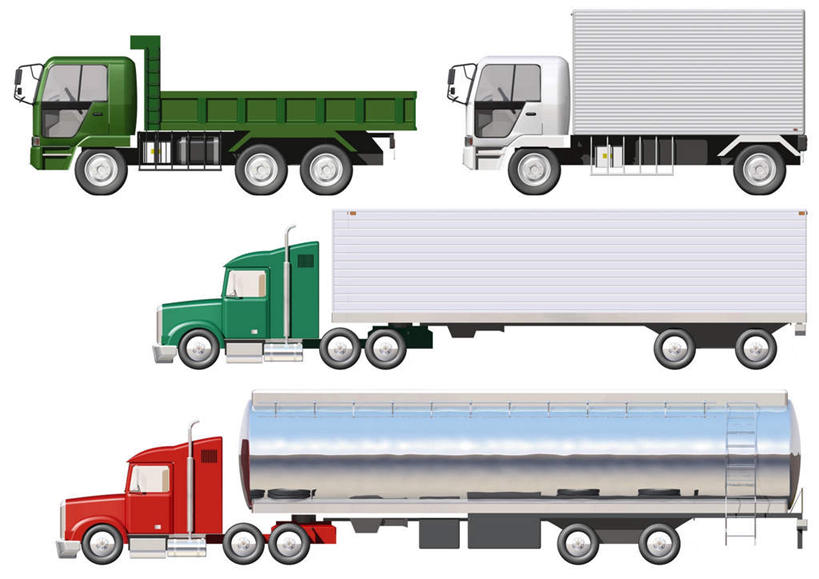 无人,横图,插画,室内,白天,白色背景,正面,数码,科技,卡车,一排,阴影,整齐,网络,集装箱,高光,几何,计算机图形,合成,图画,画,排列,红色,绿色,集装箱车,货车,电脑合成图,数码合成图,队列,漫画,货运车,四辆,写实,具体,具象,载重汽车,彩图