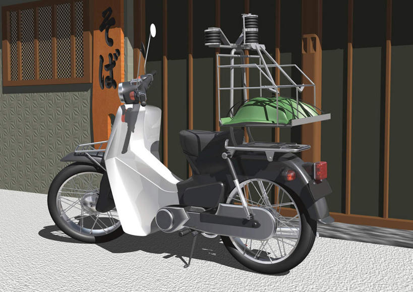 无人,音乐厅,横图,插画,室内,白天,正面,数码,科技,门,道路,路,公路,摩托车,一辆,阴影,网络,交通,高光,几何,计算机图形,合成,图画,车,画,门框,交通工具,电脑合成图,数码合成图,载具,漫画,写实,具体,具象,马路,彩图,演奏厅