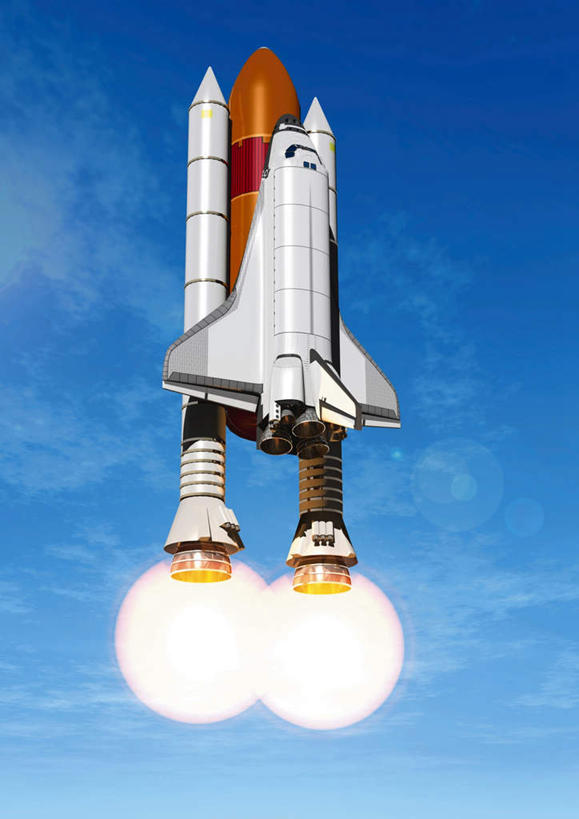 无人,竖图,插画,室内,白天,正面,数码,火箭,航天,科技,阴影,科学,网络,高光,几何,计算机图形,合成,图画,画,蓝色,蓝天,天空,天,运输,一架,晴朗,电脑合成图,数码合成图,载具,漫画,万里无云,写实,具体,具象,晴空,晴空万里,彩图