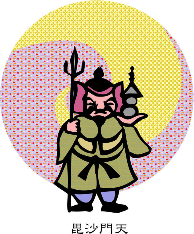 东方人,一个人,无人,站,举,捧,竖图,插画,室内,白天,白色背景,正面,民族服装,数码,科技,日本,亚洲,仅一个男性,仅一个人,仅一个中年男性,阴影,网络,标志,文字,字符,塔,高光,几何,计算机图形,合成,图画,注视,黄种人,文化,标识,画,观察,看,祈祷,托,站着,健康,汉字,许愿,宗教,信仰,观看,祈求,电脑合成图,数码合成图,察看,关注,中文,八卦,漫画,长矛,矛,东亚,日本国,写实,具体,具象,庇佑,国文,华文,庇护,护法,护法神,毗沙门天,毘沙门天,昆沙门天,木版画,平安,男人,男性,中年男性,亚洲人,端,端着,举起,举手,举着,捧着,手捧,向上举,向上伸,向上托,站立,彩图,全身,传统服装,民俗服