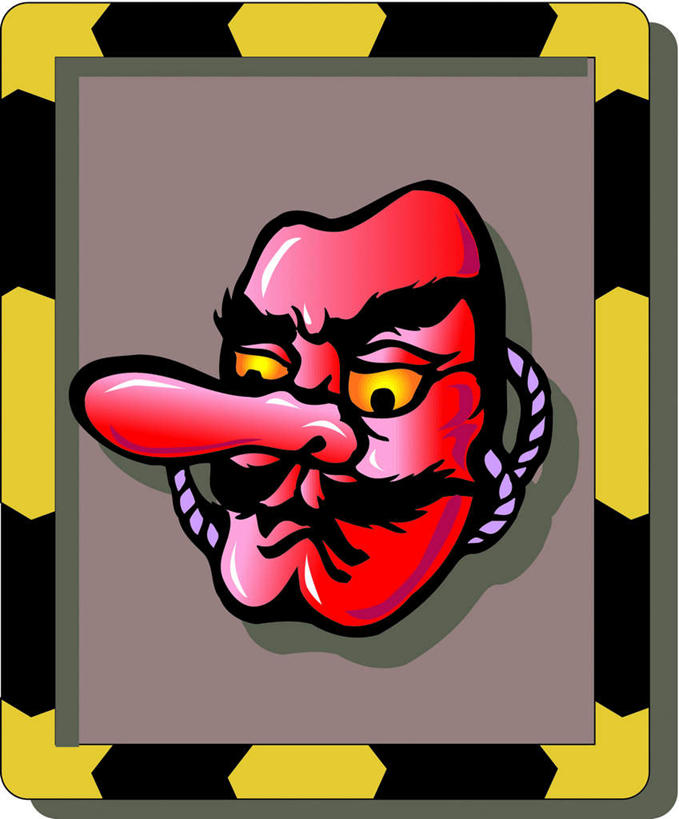 鼻子,无人,竖图,插画,室内,白天,正面,数码,科技,阴影,灰色背景,反射,网络,面具,影子,高光,几何,计算机图形,合成,图画,注视,画,一个,观察,看,单个,观看,电脑合成图,数码合成图,察看,关注,漫画,魔鬼,写实,具体,具象,红脸,木版画,鼻,鼻孔,彩图