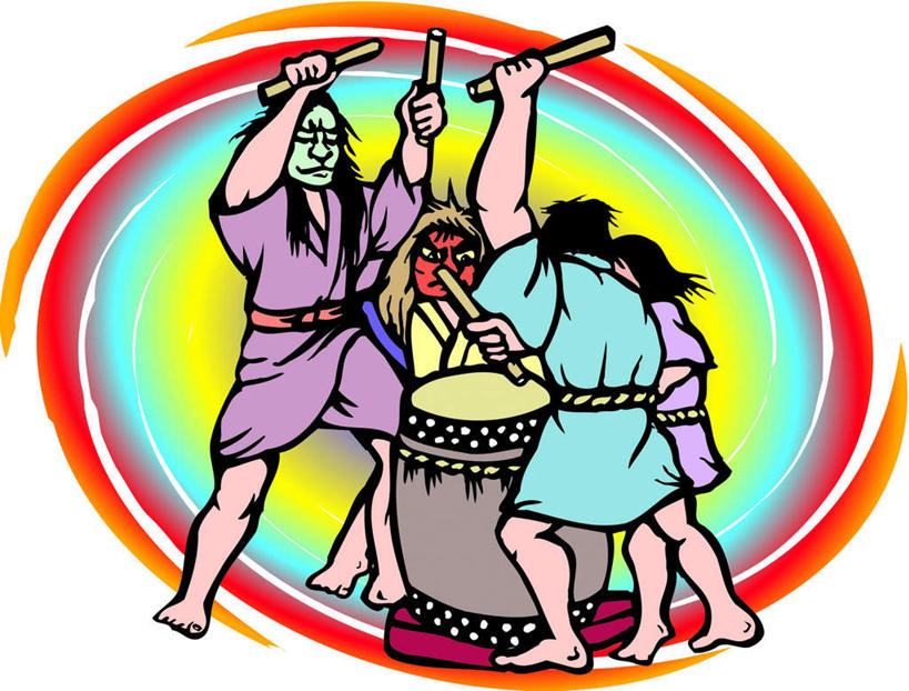 东方人,背部,无人,四个人,伙伴,朋友,站,举,横图,插画,室内,白天,白色背景,正面,民族服装,友谊,数码,科技,日本,亚洲,握,阴影,节日,网络,锤子,高光,几何,计算机图形,拿,合成,图画,拿着,注视,黄种人,光脚,文化,传统,画,观察,看,祈祷,托,站着,健康,赤脚,握着,许愿,宗教,信仰,观看,纪念,祈求,电脑合成图,数码合成图,察看,关注,漫画,写实,具体,具象,锣鼓,木版画,平安,友情,男人,男性,年轻男性,年轻女性,女人,女性,亚洲人,举起,举手,举着,向上举,向上伸,向上托,站立,彩图,全身,传统服装,民俗服,装扮