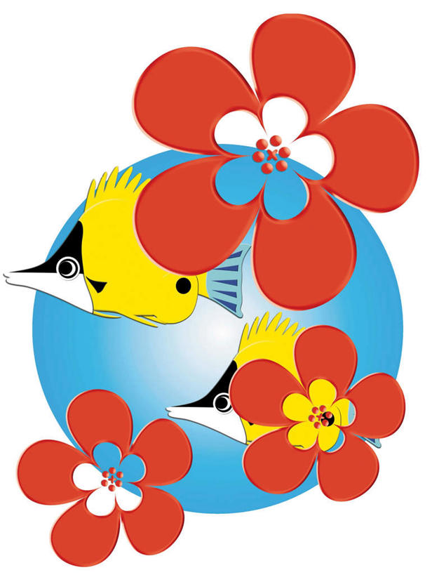 无人,竖图,插画,室内,白天,白色背景,正面,幸福,纯洁,数码,科技,海浪,海洋,樱花,两条,三朵,阴影,盛开,网络,鱼,浪花,高光,几何,计算机图形,合成,花蕾,图画,鱼类,画,花,花瓣,花朵,鲜花,黄色,红色,海水,花苞,花蕊,等待,电脑合成图,数码合成图,生命,蝴蝶鱼,漫画,海景,写实,具体,具象,仙樱花,福岛樱,青肤樱,高尚,热烈,黄火箭鱼,黄镊口鱼,火箭蝶,大海,风浪,海,海水的波动,近岸浪,涌浪,荆桃,彩图,全身