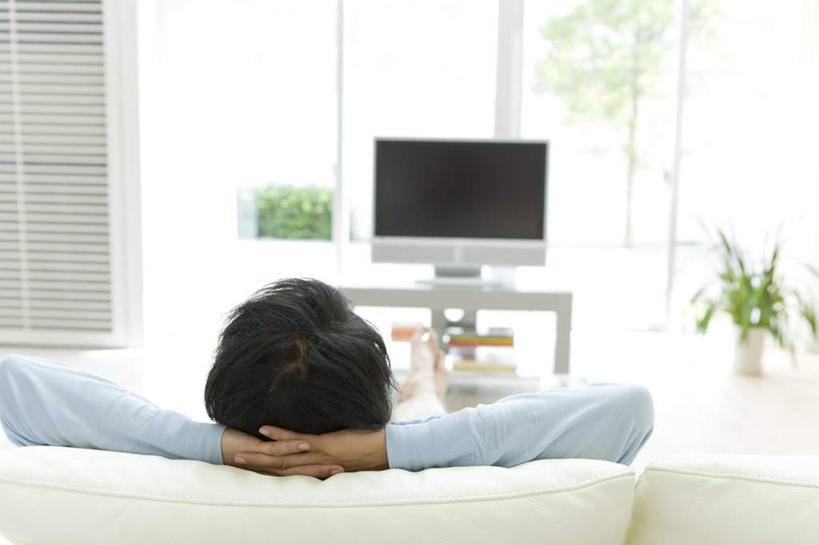 东方人,一个人,客厅,坐,横图,室内,白天,植物,沙发,电视,亚洲,仅一个男性,仅一个人,抱头,服装,环保,朦胧,模糊,盆栽,盆景,休闲装,黄种人,仅一个年轻男性,背面,衣服,绿色,自然,液晶电视,休闲,休闲服,清晰,服饰,轻薄,生长,成长,回收,资源,双手抱头,起居室,彩电,布艺沙发,利用,便携,低碳,循环,彩色电视机,捧首,捧头,男人,男性,年轻男性,亚洲人,电视机,坐着,半身,彩图,高清