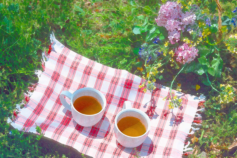 无人,横图,俯视,室内,特写,白天,绘画,幸福,数码,科技,茶,杯子,阴影,艺术,盛开,网络,布料,瓷器,格纹,咖啡杯,陶瓷制品,高光,几何,计算机图形,古典,合成,花蕾,布纹,文化,娱乐,桌布,花,花瓣,花朵,鲜花,粉色,餐巾,工艺品,台布,花苞,花蕊,品味,享受,休闲,温馨,放松,乐趣,美术,电脑合成图,数码合成图,水彩,水彩画,提神,高雅,舒适,瓷杯,醒脑,写实,具体,具象,美学,彩图,高角度拍摄