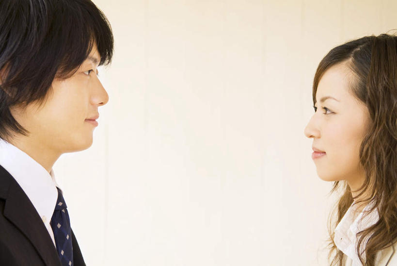 东方人,两个人,商务人士,商务男性,商务女性,站,笑,微笑,横图,室内,白天,正面,衬衫,亚洲,套装,黄种人,相视,站着,面对面,对视,相对,商务装,工薪阶层,相看,男人,男性,年轻男性,年轻女性,女人,女性,亚洲人,白领,上班族,站立,半身,彩图,衬衣